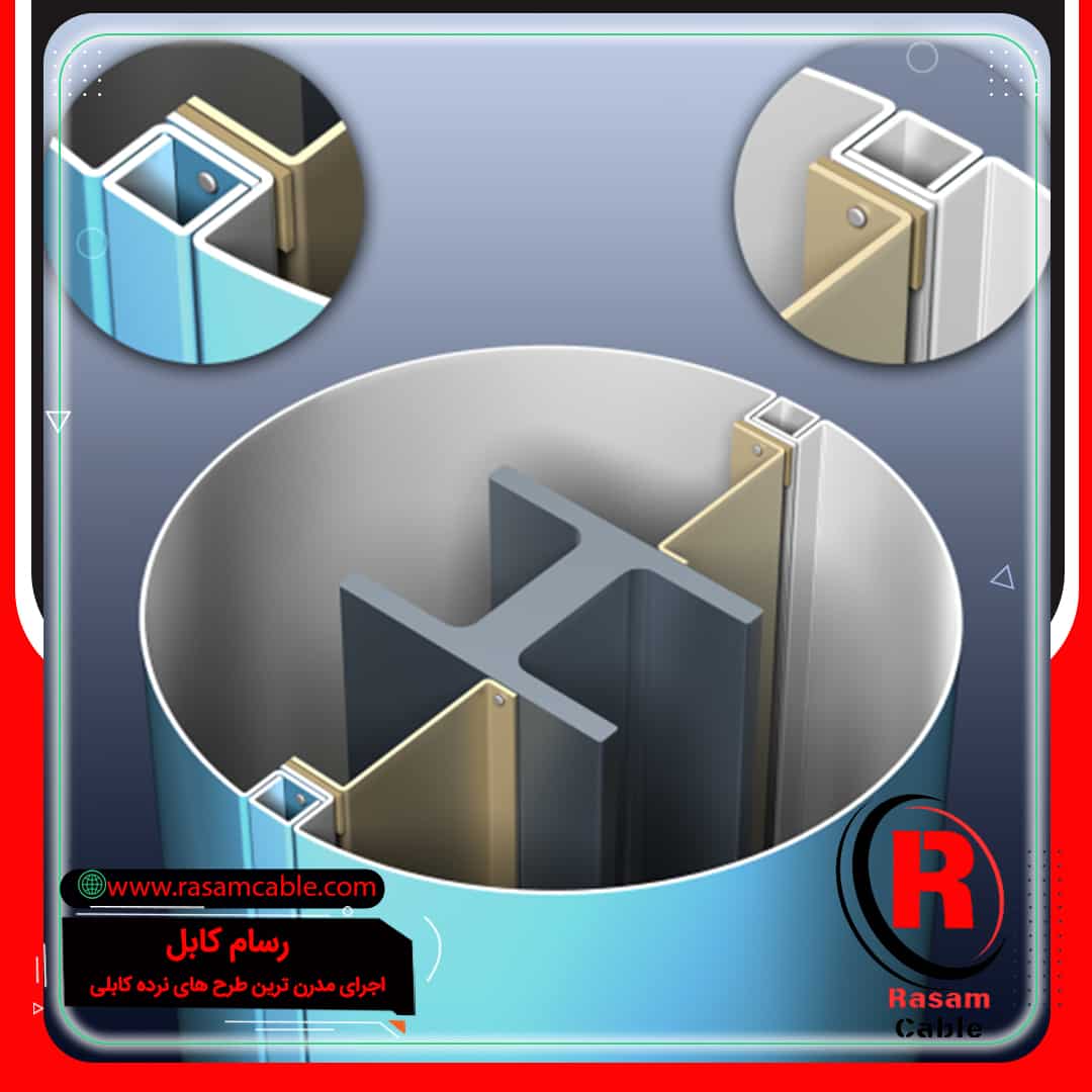 اجرای روکش استیل ستون - نصب کاور استیل ستون