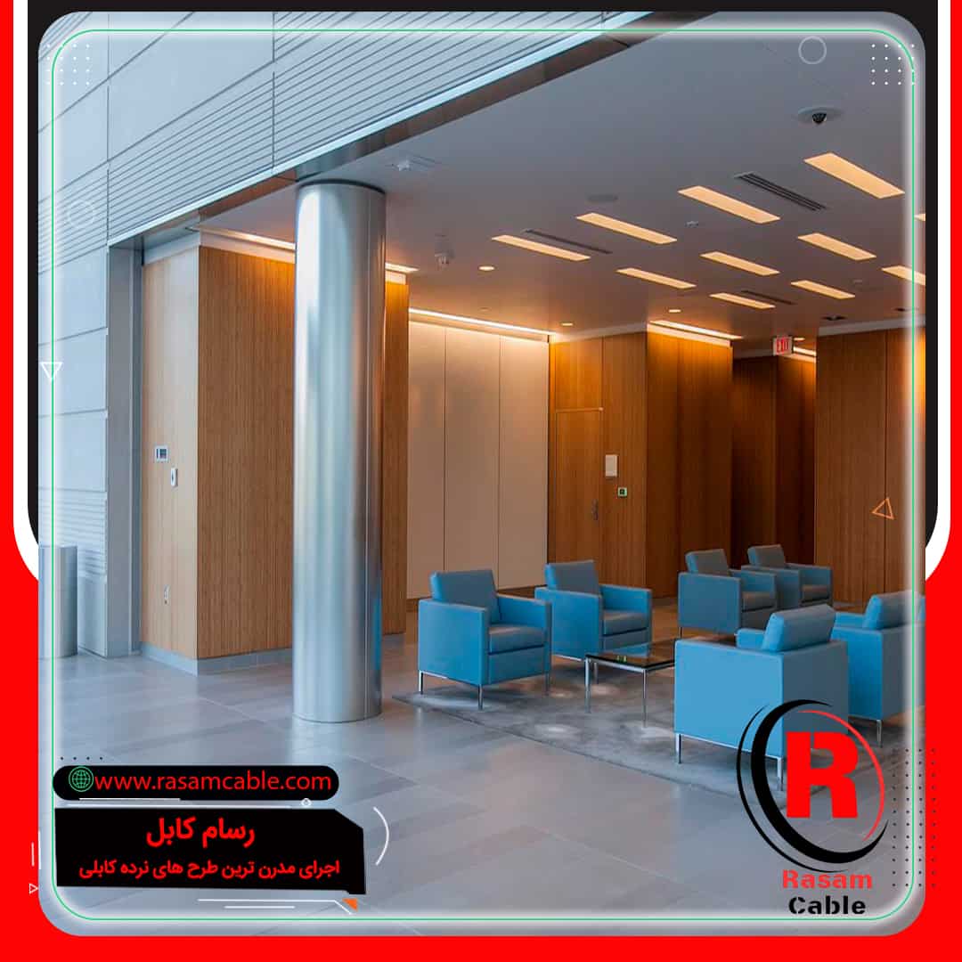 ستون استیل روکش استیل ستون اجرای روکش استیل ستون