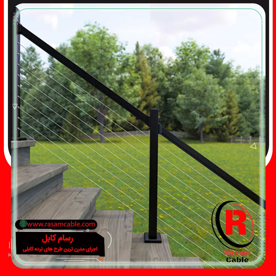 اجرای نرده کابلی تهران