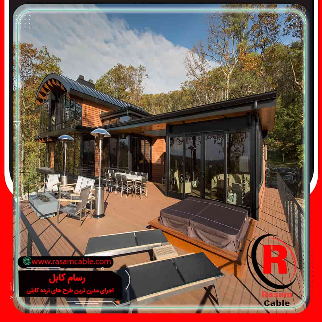 حفاظ کابلی استیل تراس