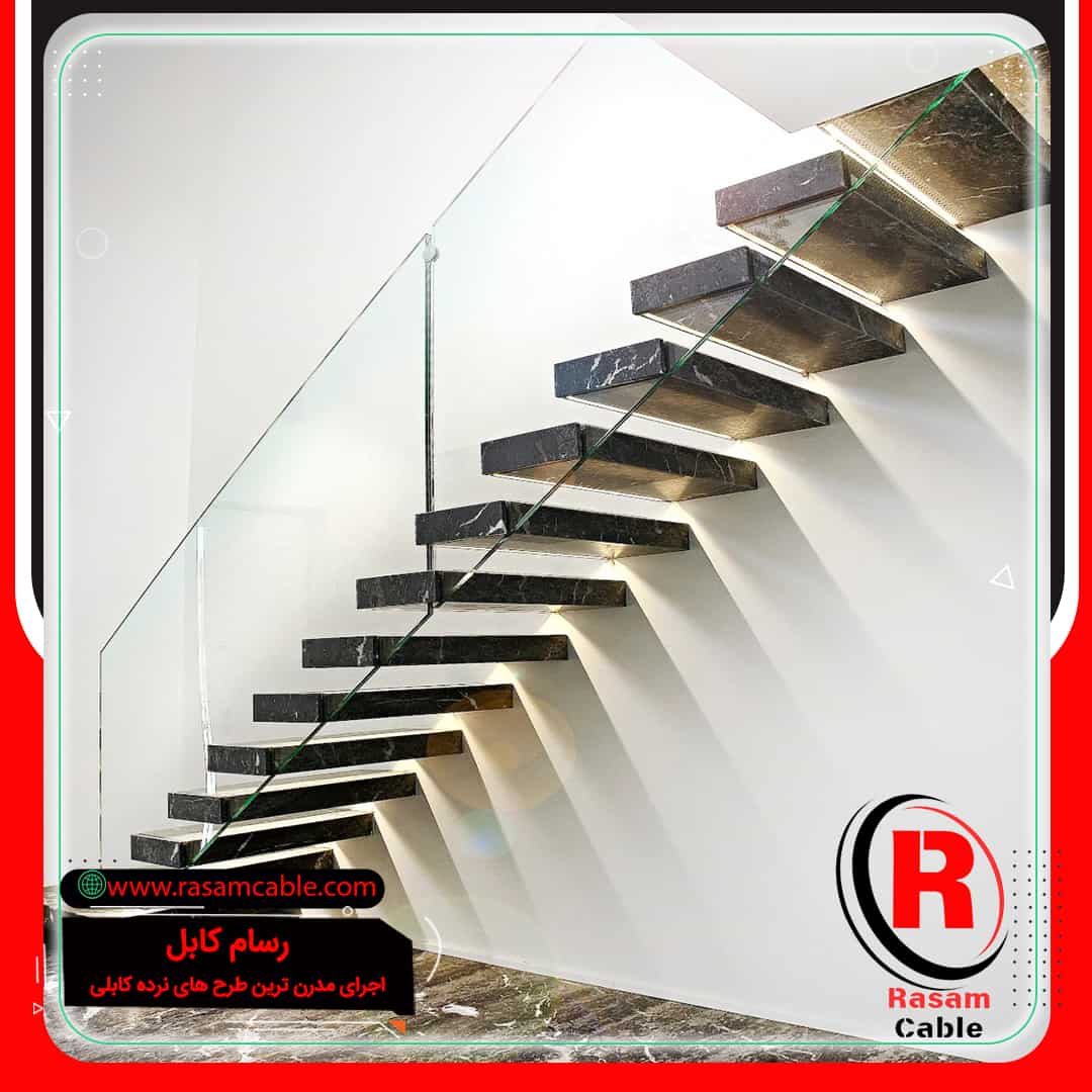 راه پله معلق - پله شناور