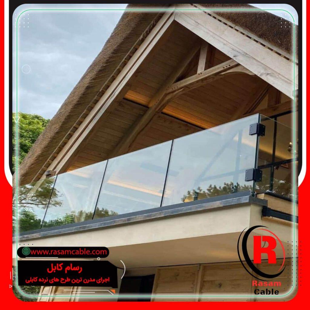 قیمت بالکن شیشه ای + انواع شیشه بالکنی