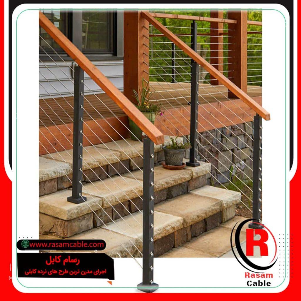 نصب نرده کابلی در تهران