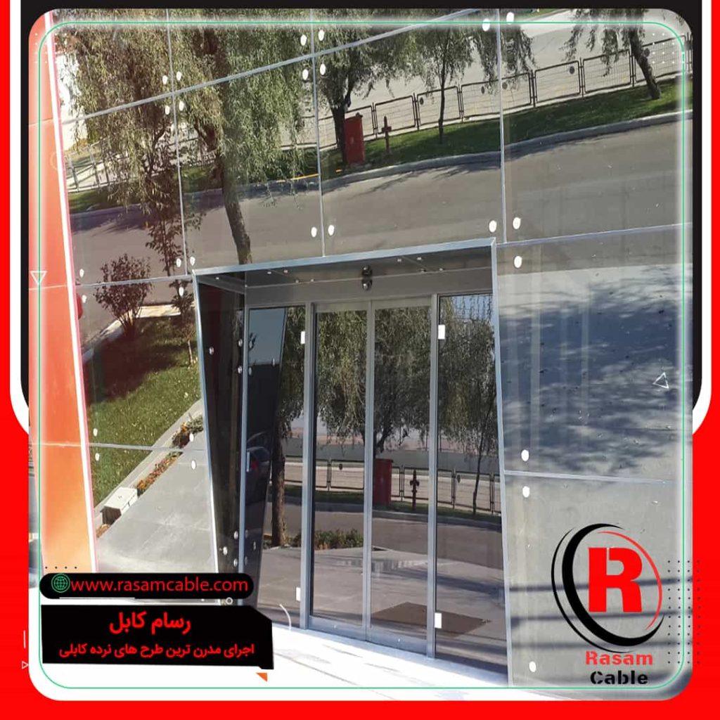 نمای شیشه ای اسپایدر – قیمت نمای شیشه ای – نصب و اجرای انواع نمای اسپایدر شیشه ای