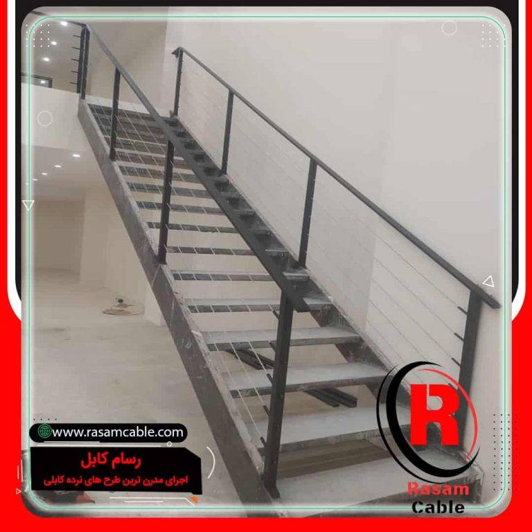 ارزان ترین نرده کابلی پله مغازه تهران
