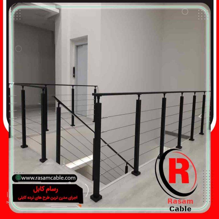 نصب نرده کابلی گالوانیزه