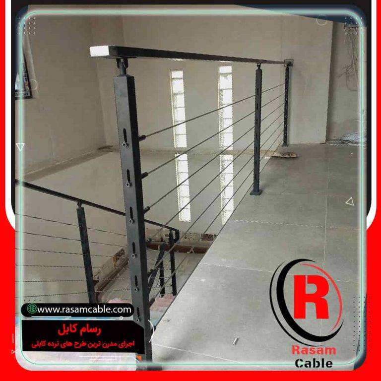 قیمت نرده کابلی فولادی تهران
