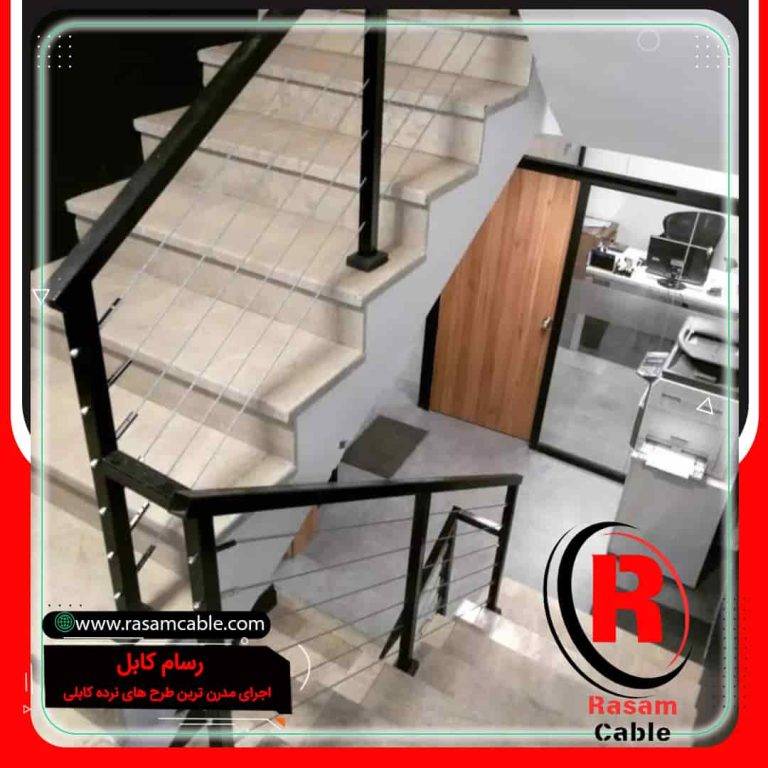 ساخت نرده کابلی فولادی